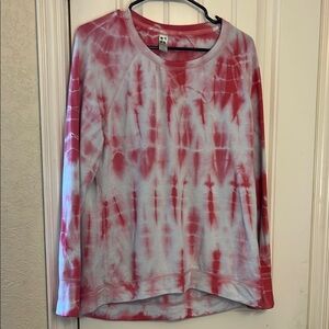 Tie-Dye Long Sleeve Top